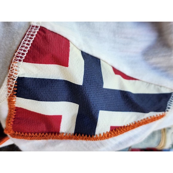 NAPAPIJRI Womens Geographics Full Zip Reversible Hoodie Jacket Sz Medium - Picture 6 of 16